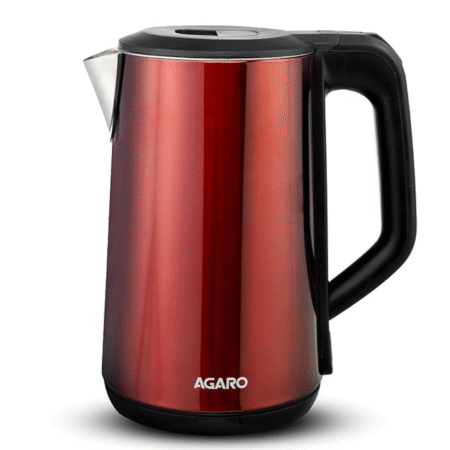 AGARO Insignia Double Layer Kettle 1.8L Red - 34053