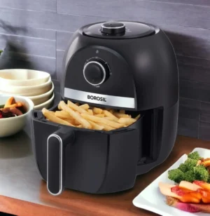 BOROSIL BEST 2.8L AIR FRYER BLACK 1200W - BAF01