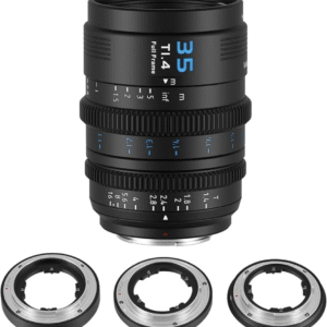 SIRUI CAMERA LENS (VP-1-24B/24G) 24mm T1.4 Full Frame VISION PRIME 1 SERIES FULL FRAME CINE LENS  WITH ADAPTER ,MOUNTS E/Z/RF/L