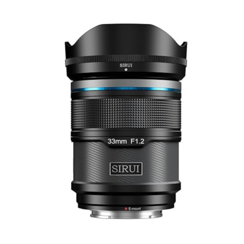 SIRUI CAMERA LENS (33AS12) Sniper 33mm F1.2 APS-C3  ,MOUNTS E/X/Z