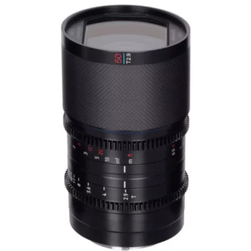 SIRUI CAMERA LENS (Saturn 50 N/B) Saturn 50mm T2.9 (1.6x)  Full-Frame Carbon Fiber lens  ,MOUNTS E/X/RF/L