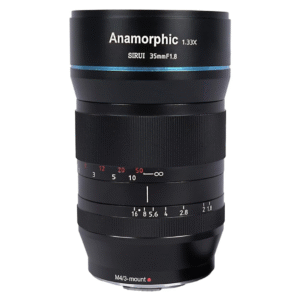 SIRUI CAMERA LENS (AF Anamorphic 40- Blue & Natural) 40mm T1.8 1.33x S35 Autofocus Anamorphic Lens-AF  ,MOUNTS E/X/Z/MFT