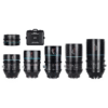 SIRUI CAMERA LENS () Venus Full Frame T2.9 Anamorphic 4 Lens Kit with 1.25x Adapter 35mm / 50mm / 75mm / 100mm  ,MOUNTS E & RF