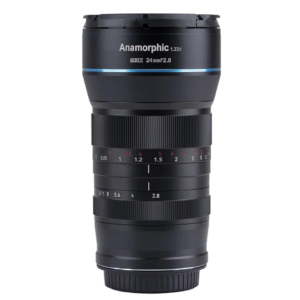 SIRUI CAMERA LENS (SR24) 24mm f/2.8 Anamorphic 1.33x Lens  ,MOUNTS E/L/Z/X/RF/MFT/EF-M