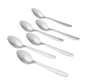 KISHCO SS FRENCH DESSERT SPOON 6PCS SET