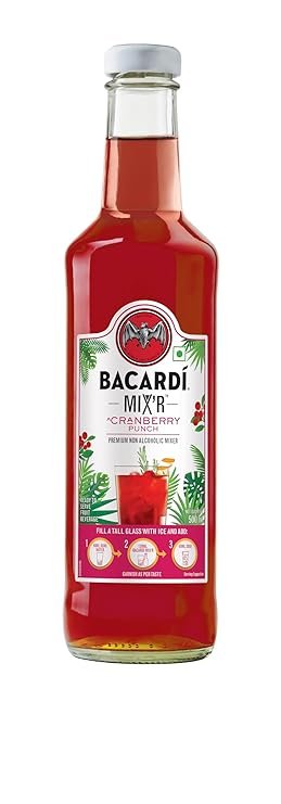 BACARDI MIXER CRANBERRY 500
