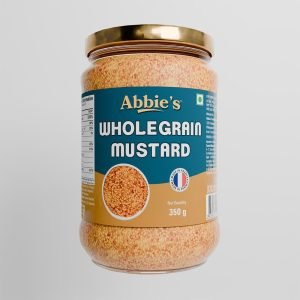 ABBIES MUSTARD WHOLE GRAIN 370G