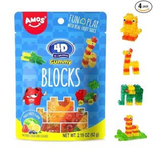 AMOS GUMMY CANDY BLOCK 72GRM