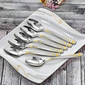 JFCP 4009 PARTIAL GOLD LAVISH BABY SPOON