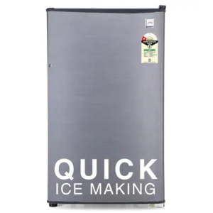 Godrej 97 Litres 1 Star Direct Cool Single Door Refrigerator | Jumbo Vegetable Tray | Large Bottle Space (RD Champ 114A WPF ST GR, Steel Grey)