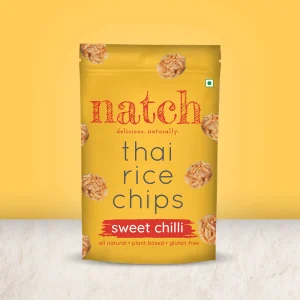 NATCH RICE CHIPS SWEET CHILLI 100G