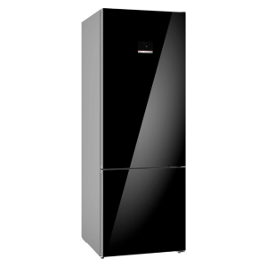 Bosch 559L Series 6 Frost Free Double Door Bottom Mount Refrigerator – KGN56LB42I (Black Glass)