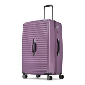 Skybags Plastic Spinner Trunk Trolley Bag, Hardsided Luggage with Smooth 8-Wheel & TSA Lock | 5-Year International Warranty