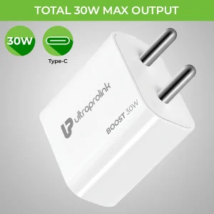 Ultraprolink Boost PD30 PD-PPS 30W Travel Charger with C2C Cable UM1132C
