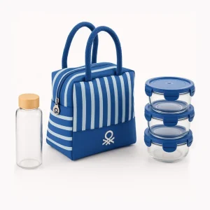 Benetton Lunch Bag Set of 4 Pcs