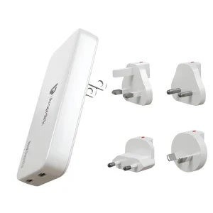 Ultraprolink Boost Blade 67 Ultra-Slim 67W International World Travel Adapter & Charger UM1200WTA