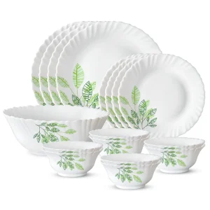 Larah by Borosil, Fauna Dinner Set, 13 pc Sale
