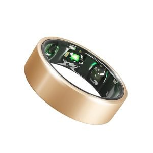 Gabit Smart Ring | Health Tracker, 7+ Day Battery | Sleep, Fitness, Nutrition, Stress | Buy Sizing Kit First | HRV, VO2 Max, 30+ Workout Modes | Smart Ring for Men & Women | Titanium, Rose Gold