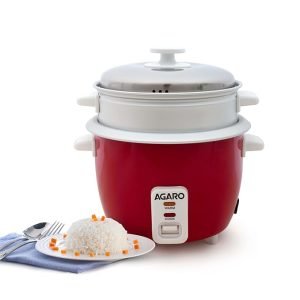 AGARO Elegant Electric Rice Cooker, 1L, 700 gms (approx. 5 cups) raw rice, 400W-33957