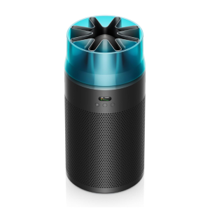 Dyson HushJet Purifier Compact, Quiet air purifier, App controlled, purifies up to 203 sq ft, Captures NO2 (Black/Teal)