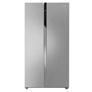 Haier 602 Litres 3 Star Side By Side Inverter Refrigerator | 100% Fridge Space | Magic Cooling & Deo Fresh | Expert Inverter ("HRS-682SSU1", Shiny Steel)