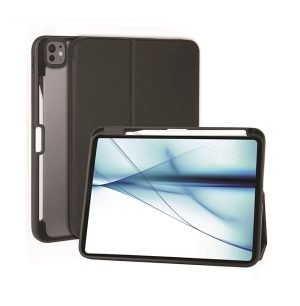 Neopack Vista Case with Apple Pencil Holder for iPad Pro 11", Fits M4 & M5 Models (Black)