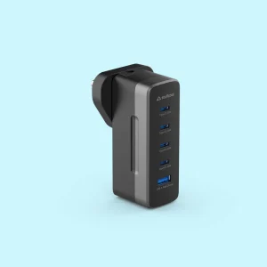 Stuffcool Empire 75W Multiplug GAN Charger with World Travel Adapter