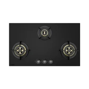 Hafele 86 cm 3 Burner Hob Altius Plus Matt Series ALTIUS PLUS MATT GLASS 390