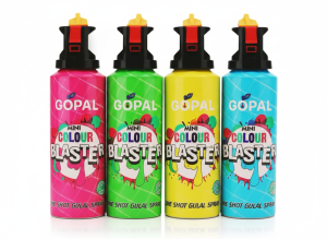 Gopal Floral Color Mini-Blaster (Pack of 4)