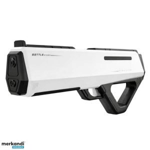 Automatic Electric Water Gun for Holi: 12 Meter Range High-Power Pichkari with 400ml Tank – Rechargeable Battery Operated Water Blaster (White)