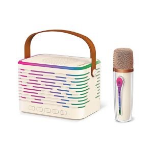 FINGERS KaraokeStar-K4 12 W Bluetooth Speaker (White, Mono Channel)