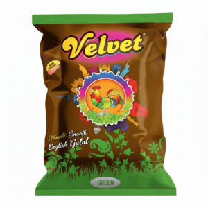Holi 100% Natural VELVET GULAL Color 80GM (Green)