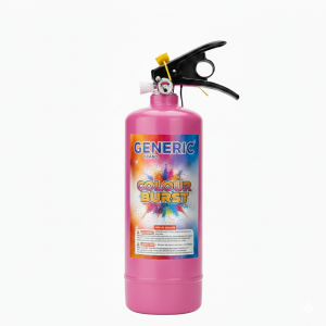 Holi Gulal Cylinder and Blaster -2kg (Pink)
