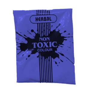 Holi Herbal Color Non-Toxic Small Packet - Violet