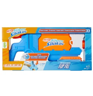 Nerf Super Soaker Flip Fill Blaster: 4-in-1 Spray Modes for High-Energy Holi Celebrations